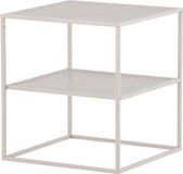 Hioshop Nohr Salontafel Verity 55 x 55cm - Beige - Vierkant
