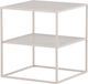 Hioshop Nohr Salontafel Verity 55 x 55cm - Beige - Vierkant