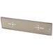 AutoStyle kentekenplaathouder 54 x 13 cm chroom