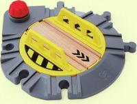 Hape E3723 Verstelbare Rail Draaitafel, Meerkleurig