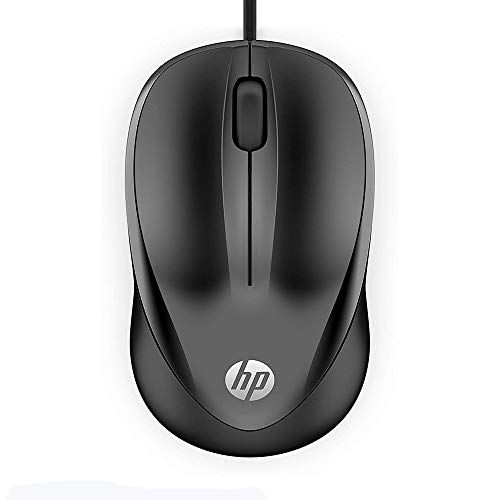 HP 1000 Muis (USB) Zwart