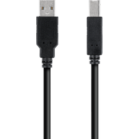 BlueBuilt USB A naar USB B kabel 1.5m