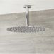 Pommeau de douche plat Ø40 cm - Design fin pluie rond - Plafond mural