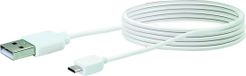 Schwaiger USB 2.0 Kabel A -> Micro B Ste/Ste 2,0m wit