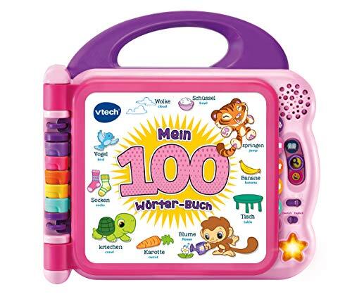 VTech Mijn 100-Woordenboek Roze, Babyspeelgoed, Meerkleurig