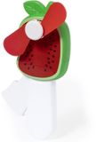 Merkloos Mini ventilator/handventilator Manhattan - meloen - Groen