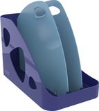 Exacompta FLEX BOX Opbergaccessoire met handvat - 3 vakken - Navy/lichtblauw