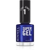Rimmel Super Gel, 101 Galapagos, nagellak longue durée, facile à appliquer, effet manucure gel, résistant aux éclats, formule claire, 12 ml