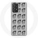 Maniacase Hoesje voor Samsung Galaxy A33 5G Standbeeld grijze achtergrond