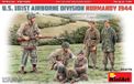 MiniArt Modelbouwpakket Militaire voertuigen - 35475 U.S. 101st Airborne Division Normandy 1944 WWII - Special Edition - 5 Figuren Plastic - 1:35 - Modelbouw