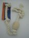 Nobby Vogel Speeltouw Knoop 4-Knoop, Hout, Wit, 2.5 x 67 cm