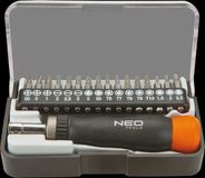 NEO Precisieschroevendraaierset - 17-delig - Magnetisch - Chroom-Molybdeen Staal