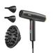 BaByliss Air Power Pro Sèche-cheveux, Professionnel & Léger, Gris foncé