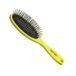 EUROSTIL Brosse ovale 1UN Medium, vert néon, unisexe, adultes, noir, taille unique