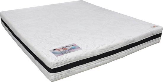 Slaaploods.nl Prince de Luxe® - 180x200 cm - Pocketvering Matras met Koudschuim - Hard - 25 cm dik