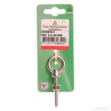 Deltafix Anneau fileté Long Inox A4 60 mm x 6 mm 1 pc.