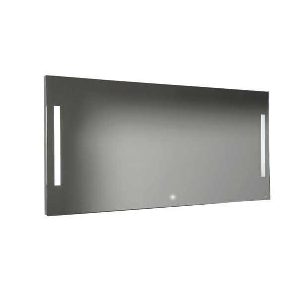 LoooX M-Line spiegel 140x70 cm.verlichting l+r en verwarming