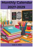 Monthly Calendar Book 2027-2029