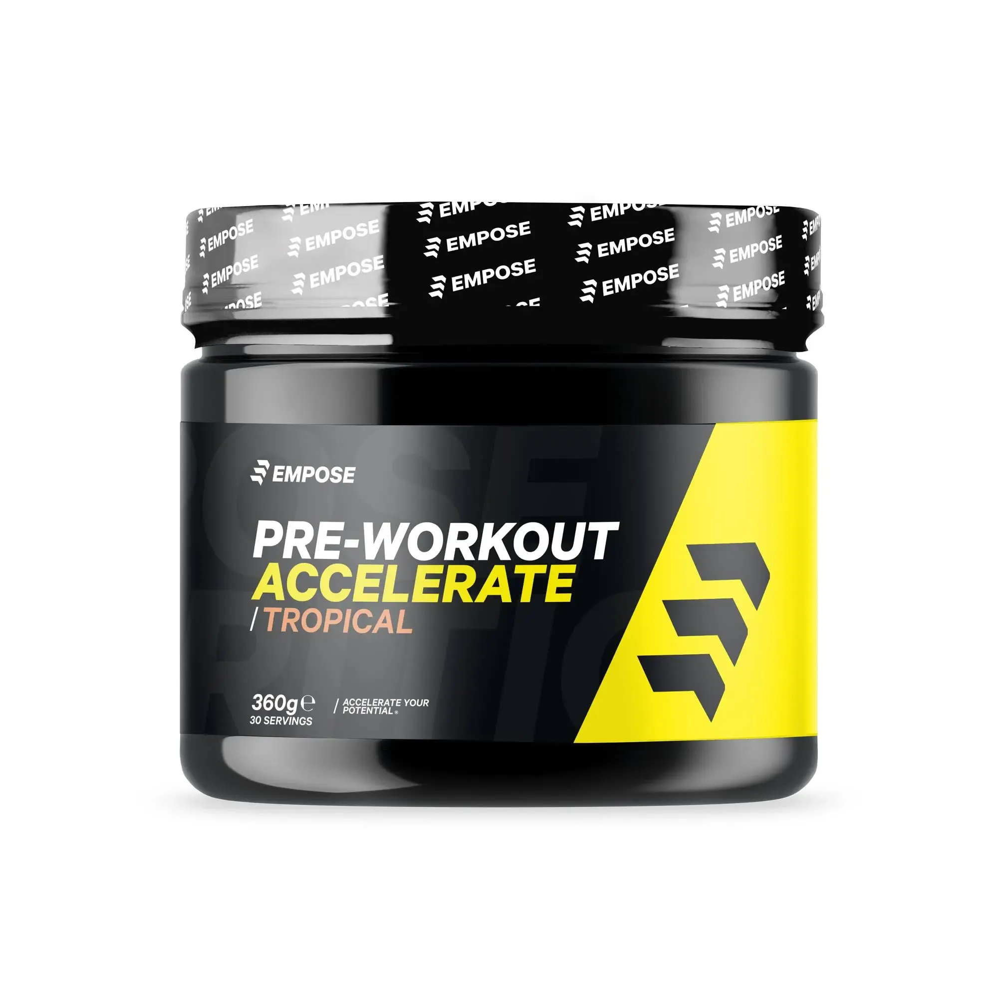 Empose Nutrition Pre-Workout Accelerate - 360 gr - Tropical