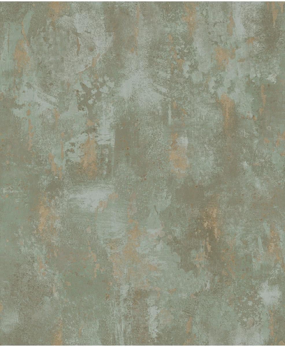 Dutch Wallcoverings Textured Plains beton groen/beige behang vliesbehang groen