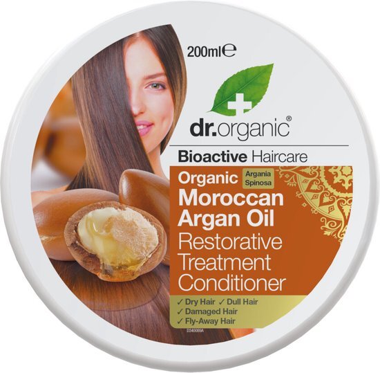 Hair Mask Moroccan Argan oil Dr.Organic Arg&#225;n 200 ml