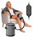 Machine de cryothérapie pour genou - Refroidisseur de genou - 14 QT - Pliable - Noir