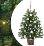 vidaXL Sapin de Noël artificiel avec 150 LED Vert 75 cm PE et PVC