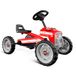 BERG Buzzy PAW Patrol® Marshall Skelter - 2+ jaar - Verstelbare Stoel - Incl. Sirene en Soundbox - Anti-lek EVA banden - Rood