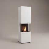 Tenderflame Indie Vrijstaande Haard - Wit