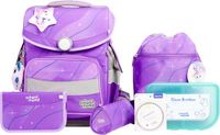 School-Mood Timeless Pro Schooltas set 7-delig lila