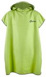 BECO BEactive beach poncho - limegroen/zwart - maat L/XL