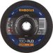 Rhodius KSMK 25 pièce(s) disque à tronçonner Acier