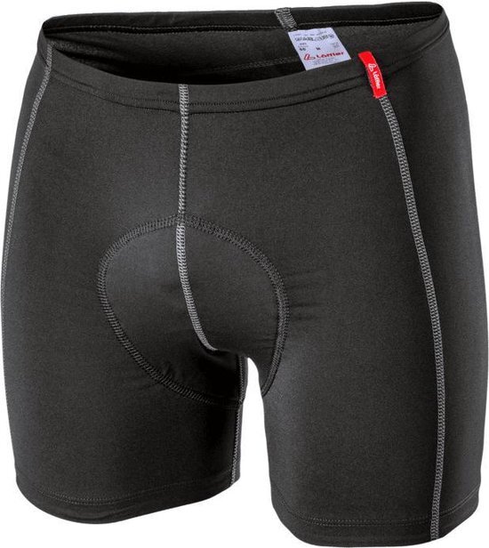 Löffler Fietsonderbroek Elastic Heren Polyamide Zwart Maat 52