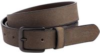 camel active Riem van zuiver leer - Maat menswear-M - Donkerbruin