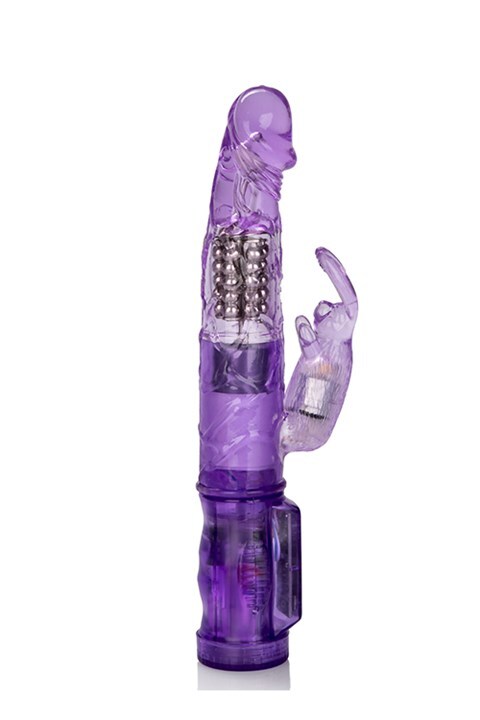 CalExotics Kleine Jack Rabbit vibrator Kleur: Paars