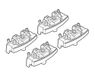 Lampa Nordrive N21176 Hyundai i30 Wagon 09/12>04/15, 05/15>04/17 Bevestigingsset