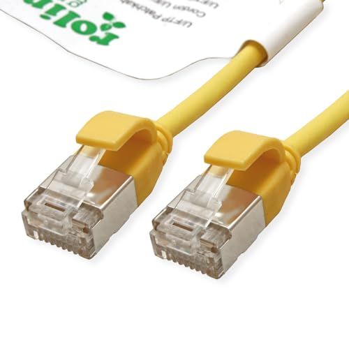 ROLINE GREEN 21.44.3327 netwerkkabel Geel 5 m Cat6a U/FTP (STP)