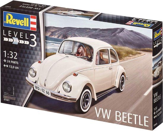 Revell 1:32 Volkswagen VW Kever Plastic Model Kit - 07681