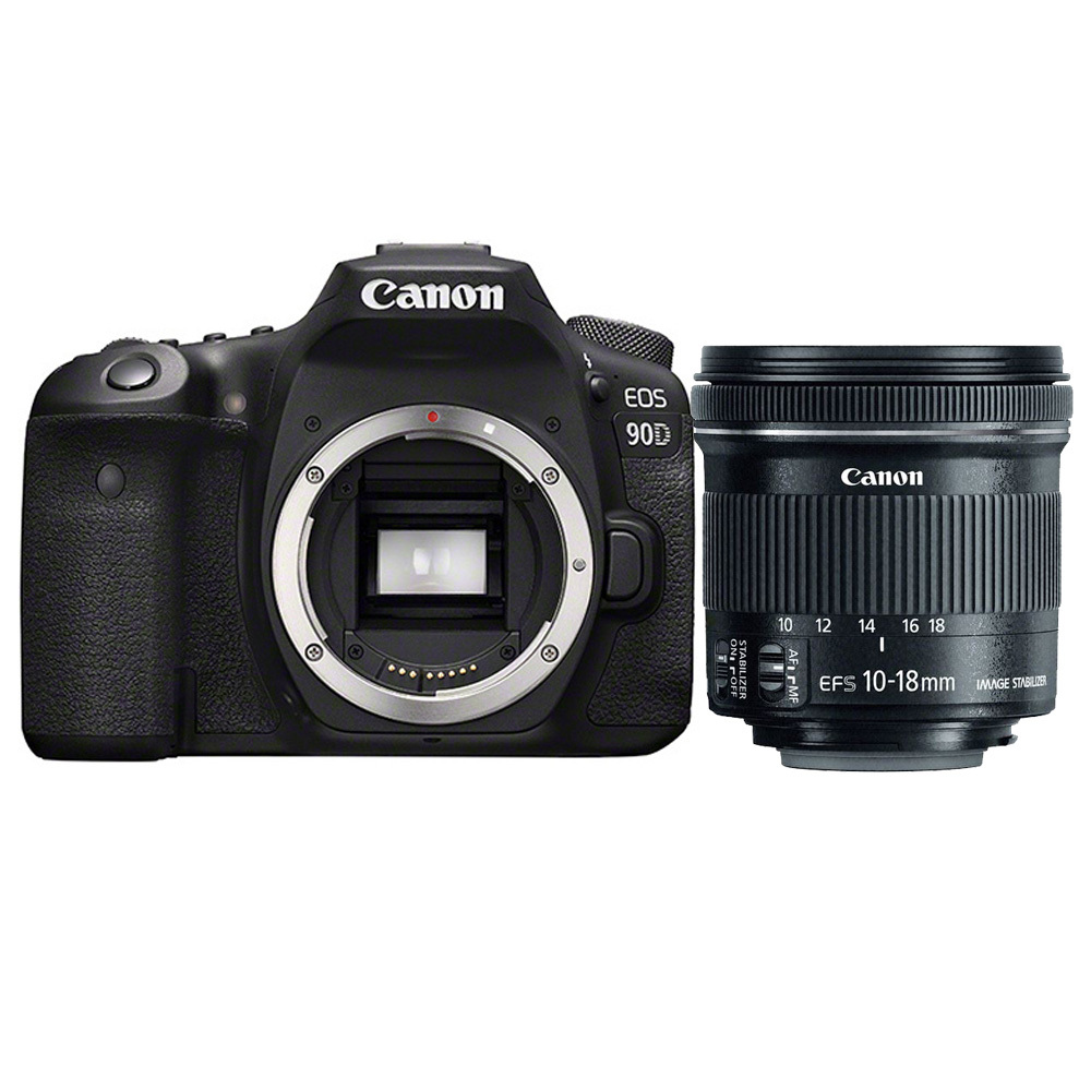 Canon EOS 90D + 10-18mm IS STM