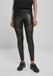 Urban Classics Ladies Tech Mesh Faux Leather Leggings Black-XXL
