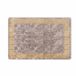 vidaXL Tapijt Runner MARSA Grijs en Goud 100 x 150 cm Polyester en PVC