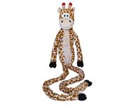 Nobby Lange pluche giraffe met touw aan de binnenkant, 113 cm, 1 stuk