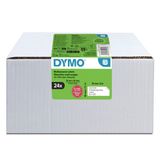 DYMO LabelWriter multifunctionele labels, 19 mm x 51 mm, Wit, Zelfklevend, Permanent, 24 rollen x 500 labels