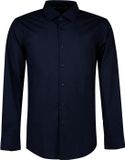 Hugo Boss BOSS H-Hank Kent Overhemd Heren - Dark Blue - XL