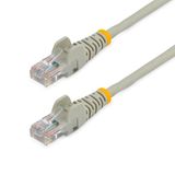 StarTech.com 50 ft Gray Snagless Category 5e (350 MHz) UTP Patch Cable