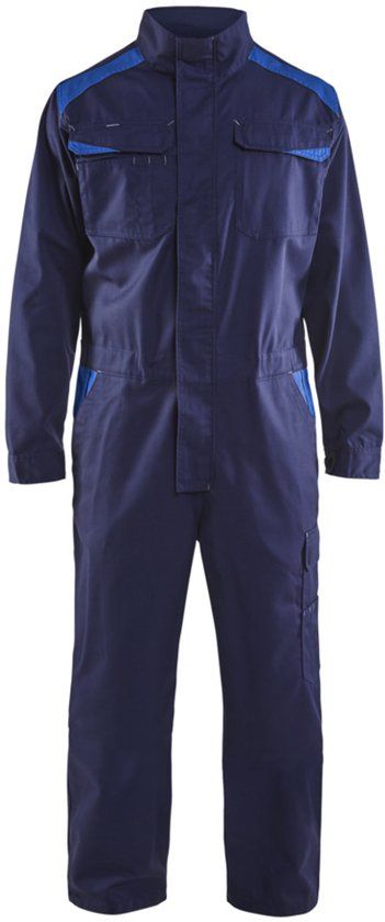 Blåkläder Overall Industrie 6054-1210 - Marineblauw/Korenblauw - C50