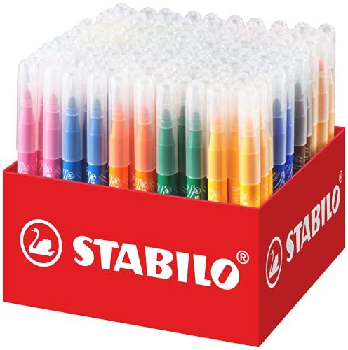 Stabilo power max Viltstift - 140 stuks - 18 kleuren