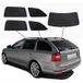 SunClip Zicht- & Zonwering passend voor Skoda Octavia II (1Z5) Combi 2004-2013