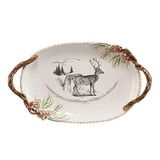 Goebel Fitz & Floyd Christmas Collectie Porselein Schaal 50 x 29 cm