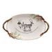 Goebel Fitz & Floyd Christmas Collectie Porselein Schaal 50 x 29 cm